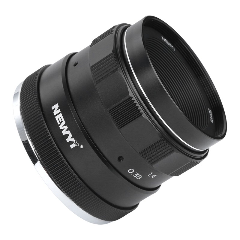 NEWYI 50mm F1.8 E Mount Large Aperture Portrait Manual Lens