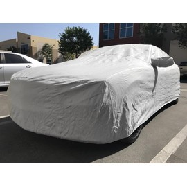 CarsCover Custom Fits for 2004-2024 Maserati Quattroporte Car Cover Heavy Duty Weatherproof Ultrashield Covers