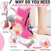 DERJLY Plantar Fasciitis Night Splint, 2022 Improved 3 Adjustable Straps,