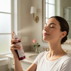 Tónico Facial Agua De Rosas De Atlixco + Vitamina C 500 Ml