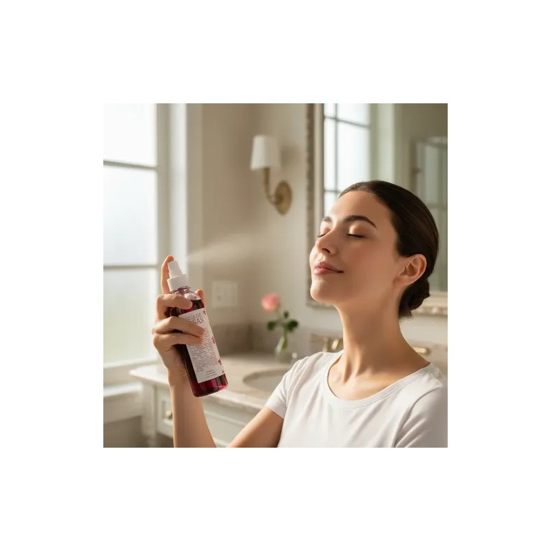 Tónico Facial Agua De Rosas De Atlixco + Vitamina C