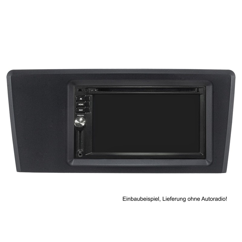 tomzz Audio 2456-016 Double DIN Radio Faceplate Compatible with Volvo