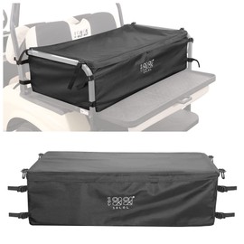 10L0L Golf Cart Storage Bag Golf Accessories for Club Car Golf Cart Rear Multi Collapsible Seat Bag
