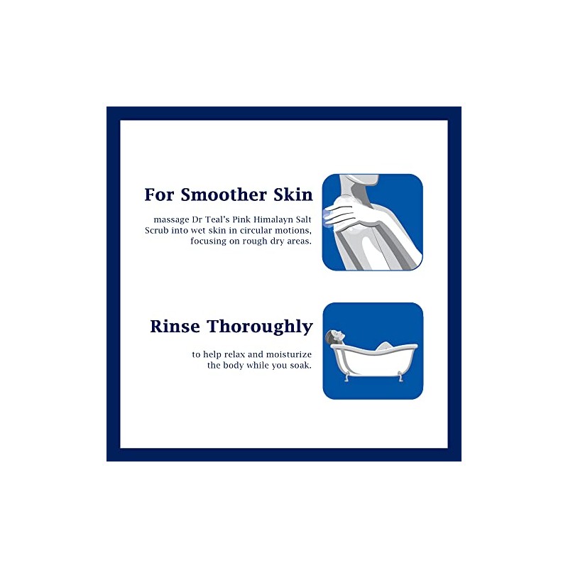 Dr Teal's Dr. Teal's Salt Scrub Pink Himalayan Restore 16