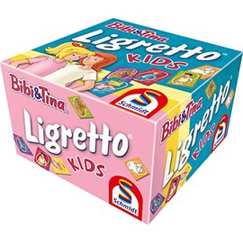 Schmidt Spiele 01412 Ligretto Kids Bibi & Tina Card Game