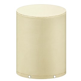 Windyun Round Water Pressure Tank Cover 24'' Diameter X 34'' Height Weatherproof Insulated 3 Layers Outdoor Well Covers for Yard Outside Winter Freeze Protection (Beige)