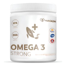 Omega 3 Strong Platinum Nutriadn Fórmula Completa Epa 1000mg Sin Sabor