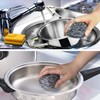 Wideskall Stainless Steel Kitchen Cleanging Sponges Scouring Pad Steel Wool