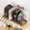 ORDORA Pots and Pans Organizer under Cabinet with Pan Holder: