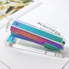 Acrylic Rainbow Stapler Tape Dispenser Scissors Set Heavy Duty Office