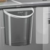 Hanging Small Trash Can Punch Free Fashionable Space Saving Wall