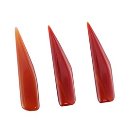 SHINEOFI Burnisher Jewelry Polisher 3-Piece Set for Ring Bracelet Cleaning Natural Polisher Tool