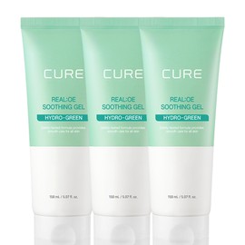 Cure Realoe Soothing Gel 150ml 3pcs / 큐어 리알로에 수딩젤 150ml 3개