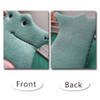 2 Pcs Kids Bath Mitts Creative Crocodile Shower Gloves Cartoon