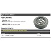 Engine Harmonic Balancer Crankshaft Pulley - Compatible with 1987-1990 Jeep