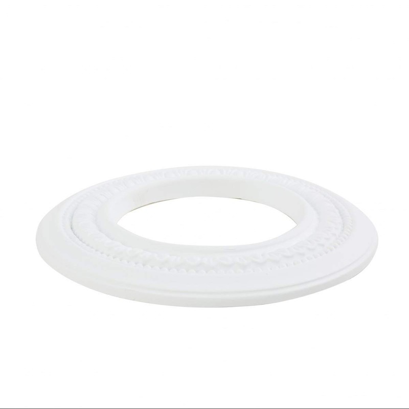 Renovators Supply Manufacturing Recessed Lighting Trim 9 in. Wide White