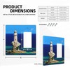 Blue Ocean Lighthouse Landscape Light Switch Cover Plates Single Blank