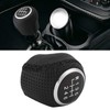 Shift Knob Replacement for Peugeot Boxer(Black, 6 Speed)