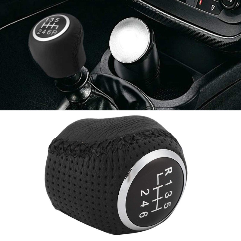 Shift Knob Replacement for Peugeot Boxer(Black, 6 Speed)