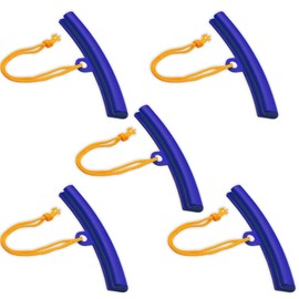 Piburth Car Tire Changing Rim Protector, 5 Pcs Wheel Changing Rim Savers, 15cm Fixing Tyre Rim Protective Cover, Auto Tire Changer Guard Edge Saver Tool, Car Accessories for Car, Motorcycle (Blue)