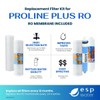 Proline Plus Filter Replacement - Water Cartridge Kit Compatible with