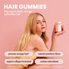 MONDAY HAIRCARE Hair Gummies with 2500 mcg Biotin, Vitamin C