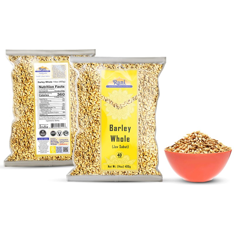 Rani Barley (Jav) Whole With Husk (Non-hulled) 14oz (400g) ~