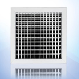 Premium Aluminum Wall Vent Cover - 12 x 12 Inch AC Grille with Adjustable Blades - Rustproof and Durable - Enhance Airflow Efficiency- [Front Grille Size: 13.6" x 13.6"][Duct Hole Size:12" x 12"]