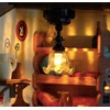 AirAds 1:12 Scale Dollhouse Miniature Sconce Carriage lamp LED Light