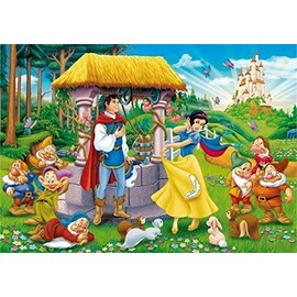 Clementoni 20028.3 jigsaw puzzle magic 3D, 104 pieces, princess Snow White The wishing well
