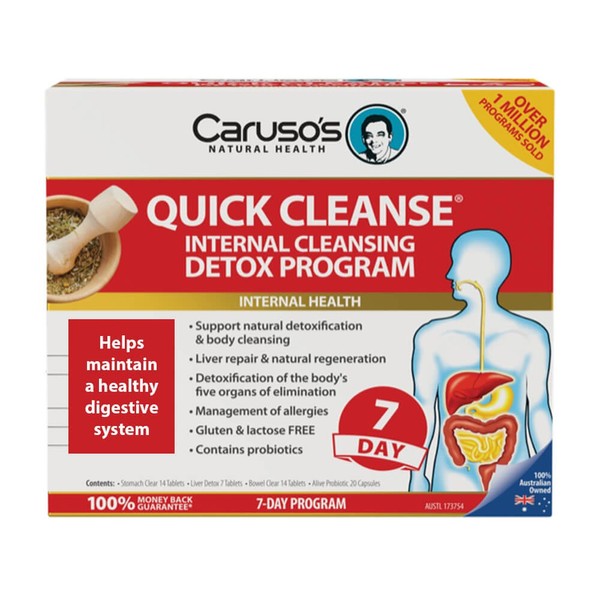 Caruso's Natural Health Quick Cleanse - 7 Day Detox