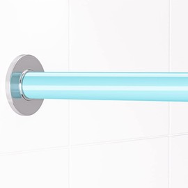 TidyFriend Shower Rod Cover, 58" Shower Curtain Rod Cover, Protective and Easy to Install (Sky Blue)