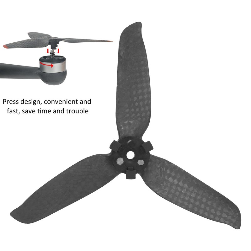 Carbon Fiber Propeller Blades for DJI FPV Combo Ride Through