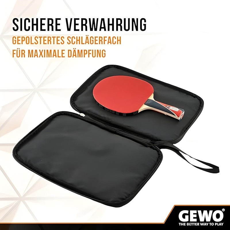 GEWO Table Tennis Bat Bag Master - Single Case -