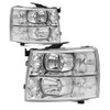 G-PLUS Headlights, Compatible with 2007-2013 Chevy Silverado 1500/2007-2014 Silverado 2500