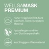 wellsamed Wellsamask, Disposable Surgical Masks Pack of 50, Green, Rubber