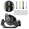 RIVDEE 4 Pieces Titanium Alloy Bicycle Disc Brake, Disc Brake