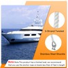 Anchor Rope 50 ft X 3/8 inch, 3-Strand Twisted Nylon