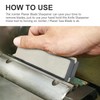 BLSGBUIDING Jointer Planer Blade Sharpening Stone (4-sided, Removable) Coarse, Fine,
