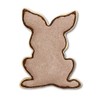 Staedter Sitting Rabbit Cookie Cutter, Silver