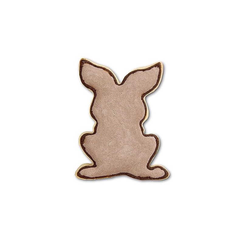 Staedter Sitting Rabbit Cookie Cutter, Silver