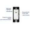 Leviton Smart Wallbox Sensor, PIR 15A Switching, 120-277VAC, App Configurable