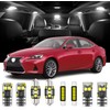 AENVTOL 15 Pieces Interior LED Lights Kit for Lexus IS300