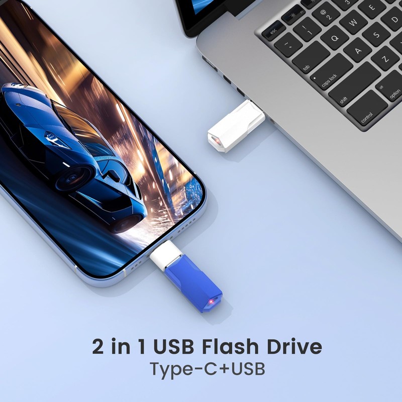8GB Flash Drives 10 Pack Wooolken USB 2.0 Thumb Drives