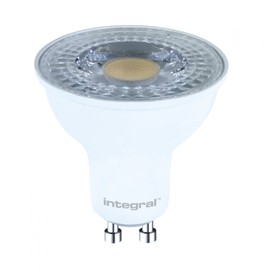 Integral LED Classic LED COB GU10 (low energy, warm white, 2700K, =50w, 370 lumen)
