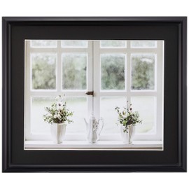 FUJICOLOR 506727 Aluminum Picture Frame, YA-6, 6 Pieces, Black