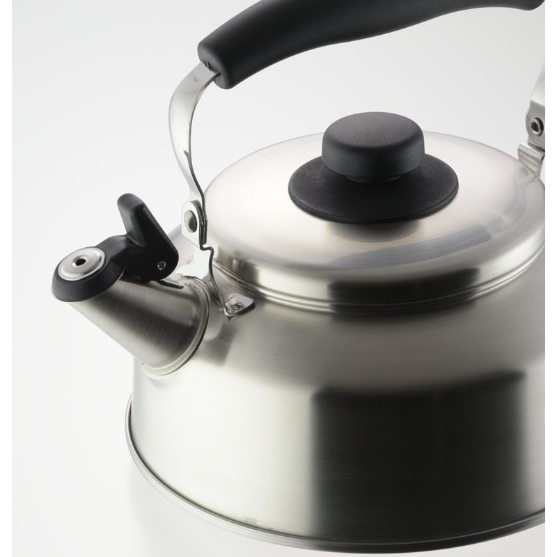 Yoshikawa Tsubame Sanjo YJ1296 Stainless Steel Whistling Kettle, 54 fl