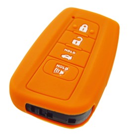 Silicone Remote Key Fob Cover for Toyota Camry XLE XSE LE SE Corolla Avalon C-HR Highlander Prius RAV4 4Runner Prado