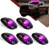 5 Pack Purple Cab Lights,16 LED 12V Top Marker Clearance