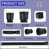 Rain Gutter Downspout Extensions Flexible, Drain Downspout Extender,Down Spout Drain